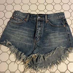 jean shorts